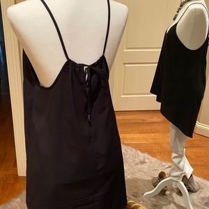 Boutique-Fun flattering & versatile! Black top